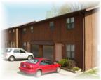 Birchwood Townhomes of Carbondale, IL. Comfortable 2 floor Apartments with 1 car garage attached. 