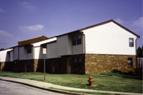 Eastland Townhomes at 830 E college are 2 level siu off campus rentals managed by Woodruff Management. 